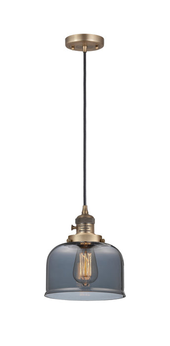 Innovations 201CSW-BB-G73 One Light Mini Pendant, Brushed Brass