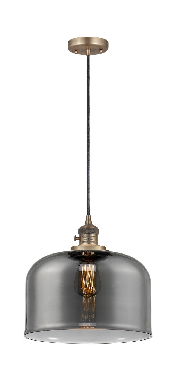 Innovations 201CSW-BB-G73-L One Light Mini Pendant, Brushed Brass