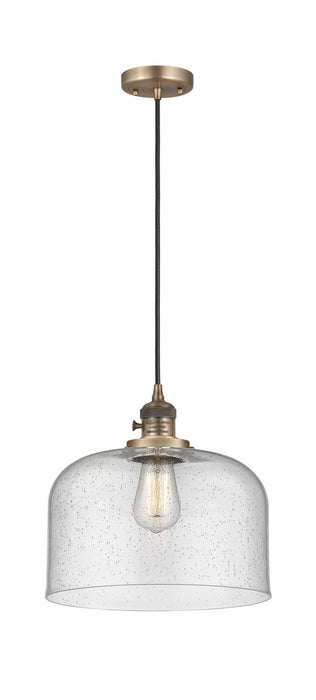 Innovations 201CSW-BB-G74-L-LED LED Mini Pendant, Brushed Brass