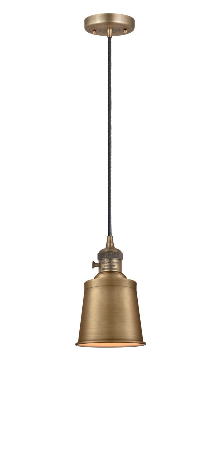 Innovations 201CSW-BB-M9-BB-LED LED Mini Pendant, Brushed Brass