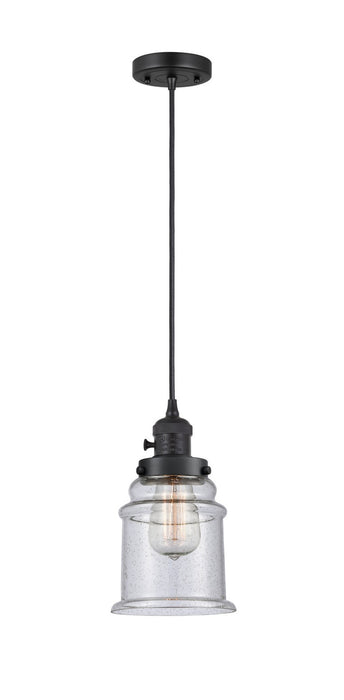 Innovations 201CSW-BK-G184-LED LED Mini Pendant, Matte Black