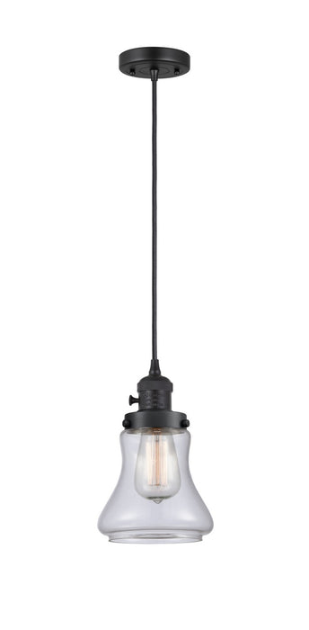 Innovations 201CSW-BK-G192 One Light Mini Pendant, Matte Black
