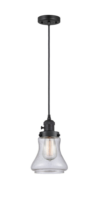Innovations 201CSW-BK-G194 One Light Mini Pendant, Matte Black
