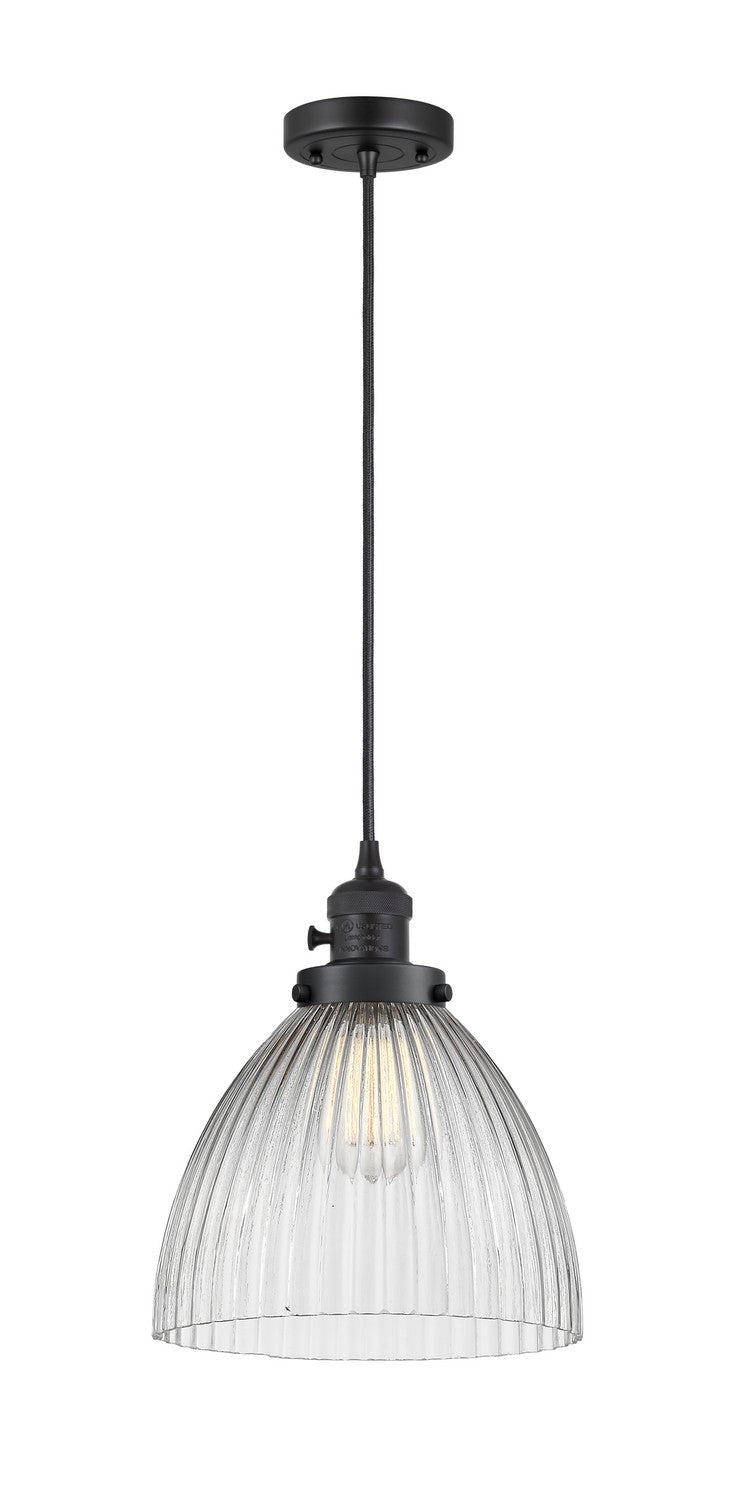 Innovations 201CSW-BK-G222-LED LED Mini Pendant, Matte Black