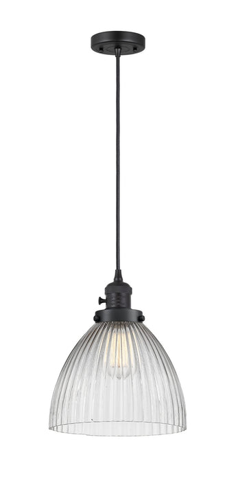 Innovations 201CSW-BK-G222-LED LED Mini Pendant, Matte Black