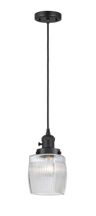 Innovations 201CSW-BK-G302-LED LED Mini Pendant, Matte Black