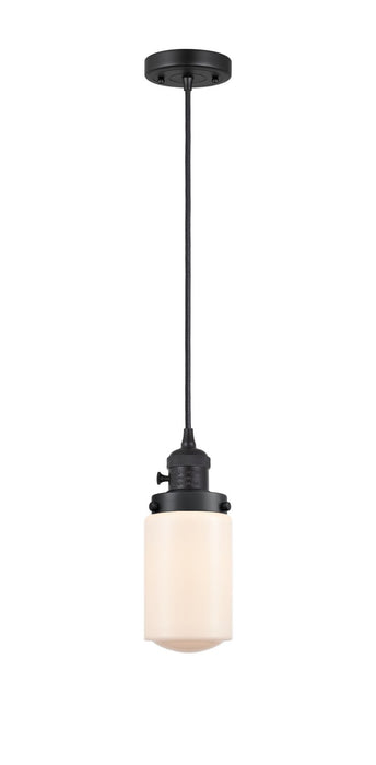 Innovations 201CSW-BK-G311 One Light Mini Pendant, Matte Black