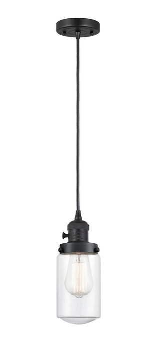 Innovations 201CSW-BK-G312-LED LED Mini Pendant, Matte Black