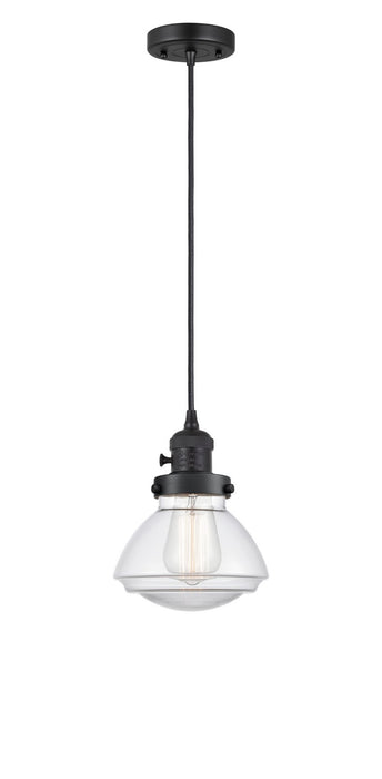 Innovations 201CSW-BK-G322-LED LED Mini Pendant, Matte Black