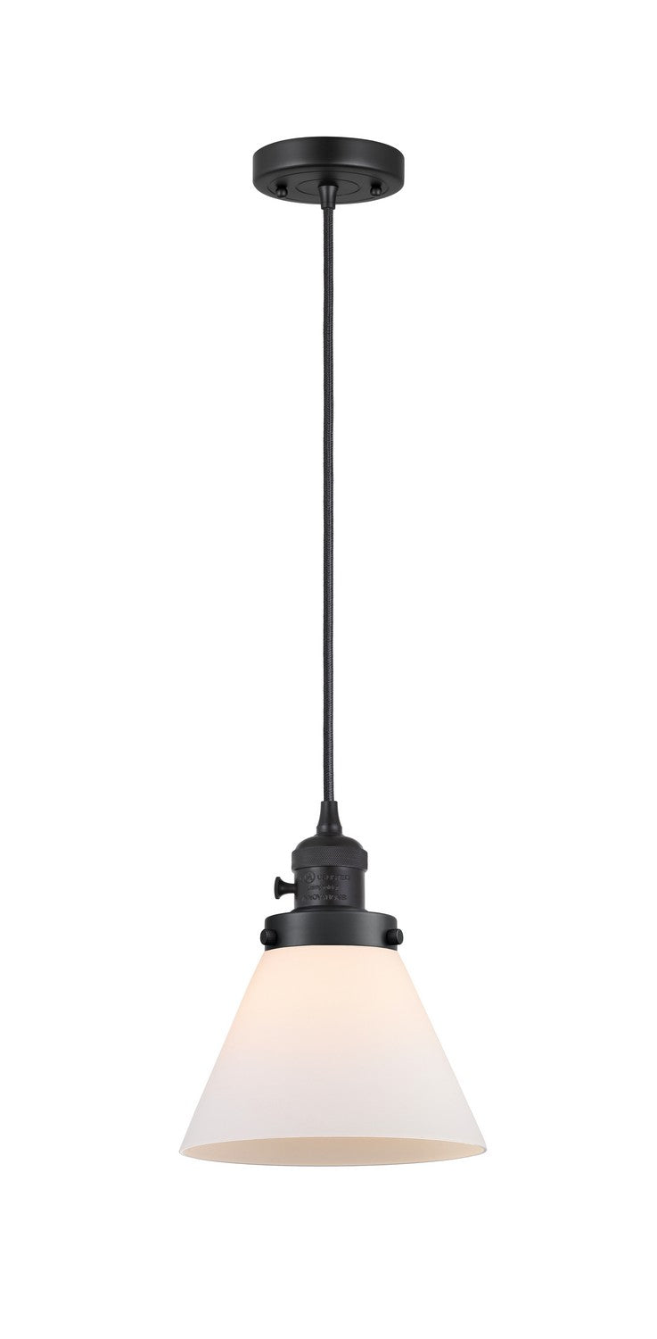Innovations 201CSW-BK-G41 One Light Mini Pendant, Matte Black
