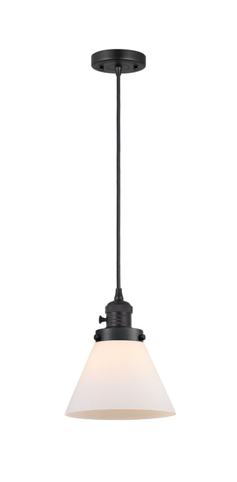 Innovations 201CSW-BK-G41 One Light Mini Pendant, Matte Black