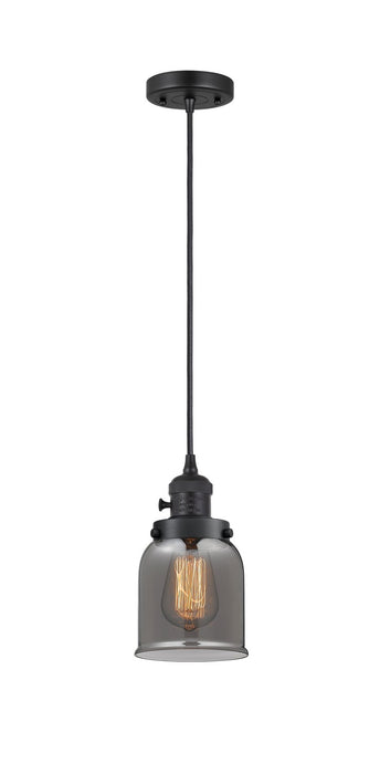 Innovations 201CSW-BK-G53 One Light Mini Pendant, Matte Black