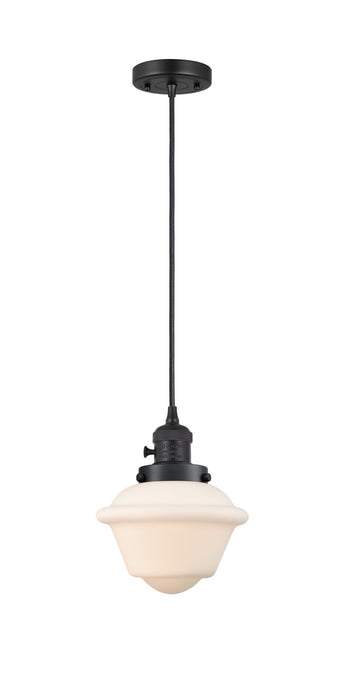 Innovations 201CSW-BK-G531 One Light Mini Pendant, Matte Black