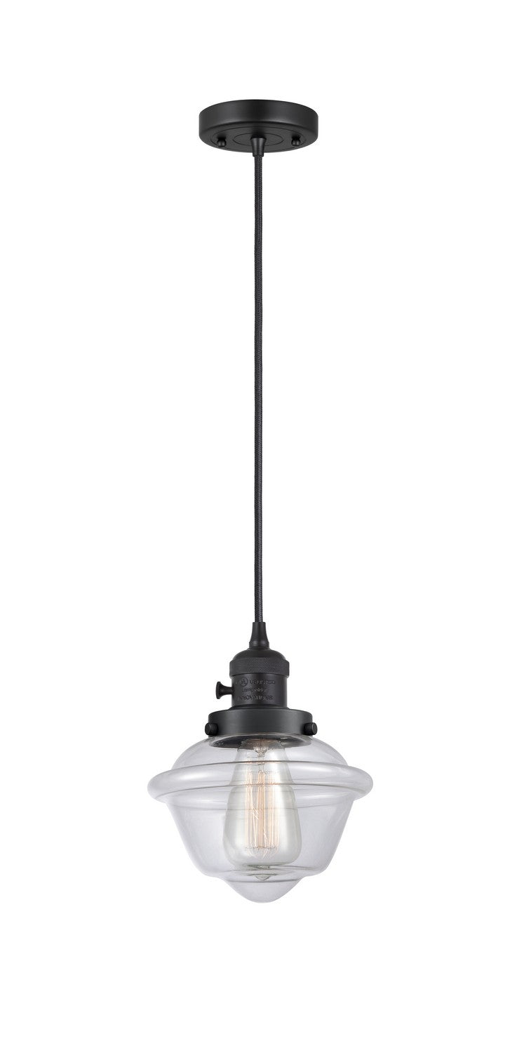 Innovations 201CSW-BK-G532 One Light Mini Pendant, Matte Black