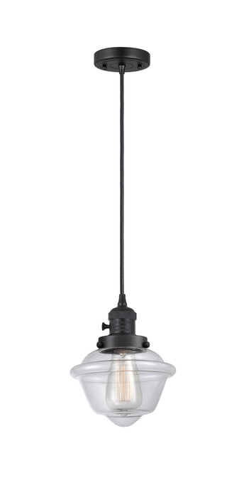 Innovations 201CSW-BK-G532 One Light Mini Pendant, Matte Black