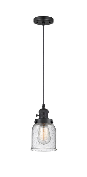 Innovations 201CSW-BK-G54 One Light Mini Pendant, Matte Black