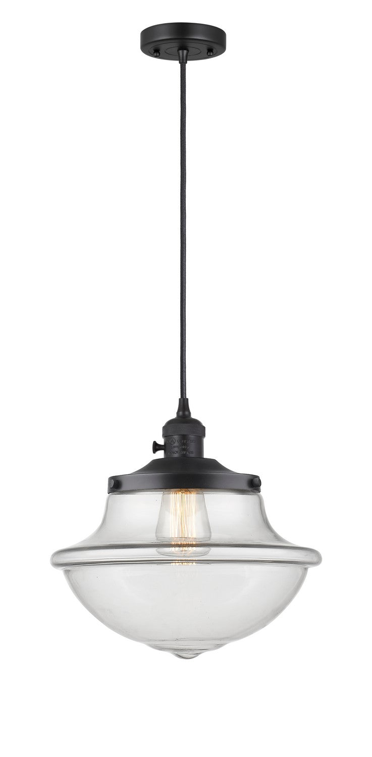 Innovations 201CSW-BK-G542 One Light Mini Pendant, Matte Black