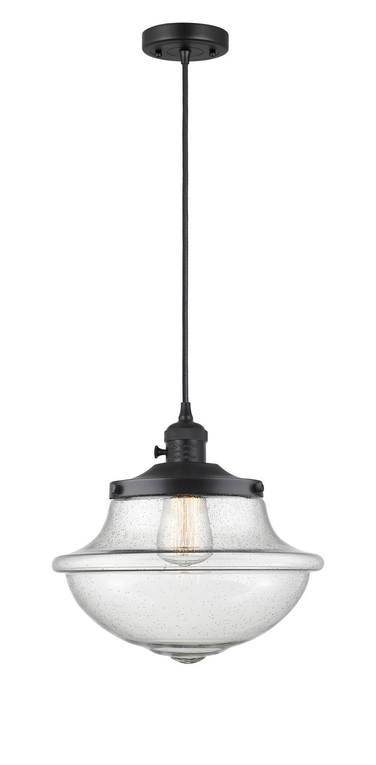 Innovations 201CSW-BK-G544 One Light Mini Pendant, Matte Black