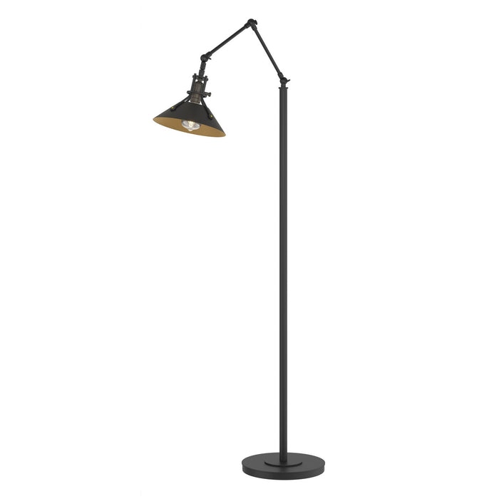 Hubbardton Forge 242215-SKT-10-10 One Light Floor Lamp, Black