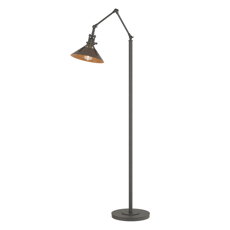 Hubbardton Forge 242215-SKT-20-20 One Light Floor Lamp, Natural Iron