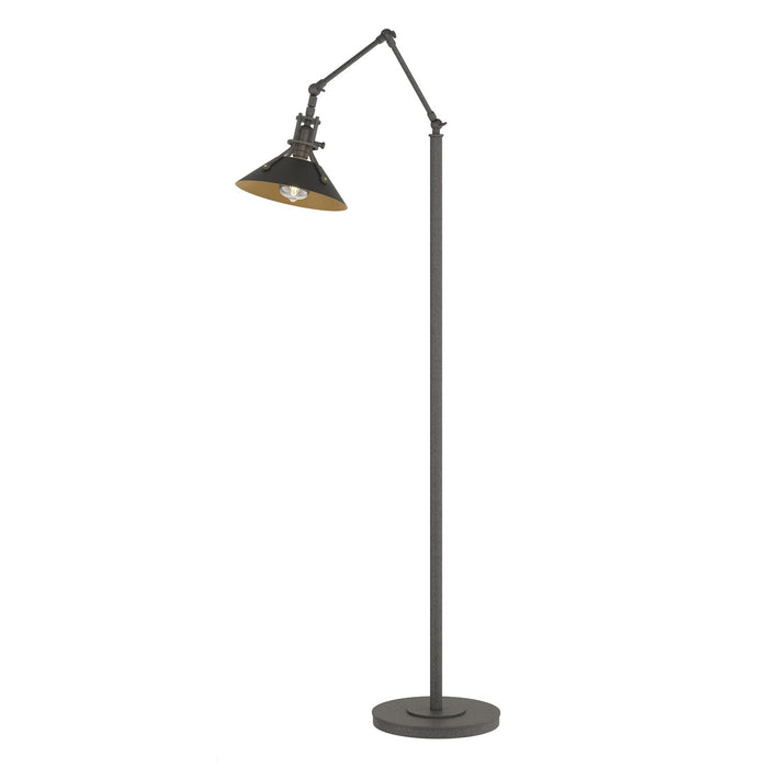 Hubbardton Forge 242215-SKT-20-10 One Light Floor Lamp, Natural Iron