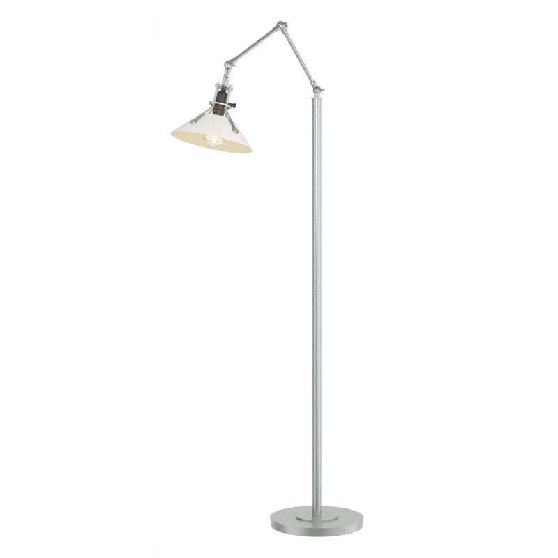Hubbardton Forge 242215-SKT-82-02 One Light Floor Lamp, Vintage Platinum