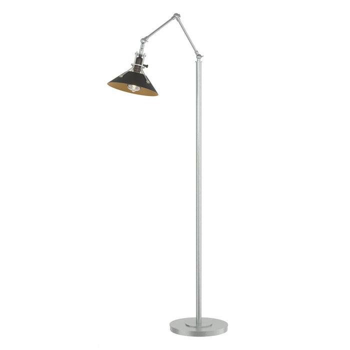 Hubbardton Forge 242215-SKT-82-10 One Light Floor Lamp, Vintage Platinum