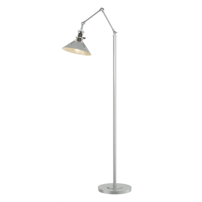 Hubbardton Forge 242215-SKT-82-82 One Light Floor Lamp, Vintage Platinum