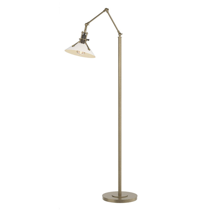 Hubbardton Forge 242215-SKT-84-02 One Light Floor Lamp, Soft Gold