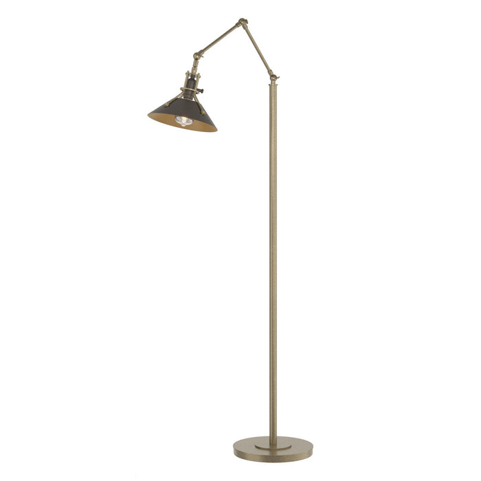 Hubbardton Forge 242215-SKT-84-14 One Light Floor Lamp, Soft Gold