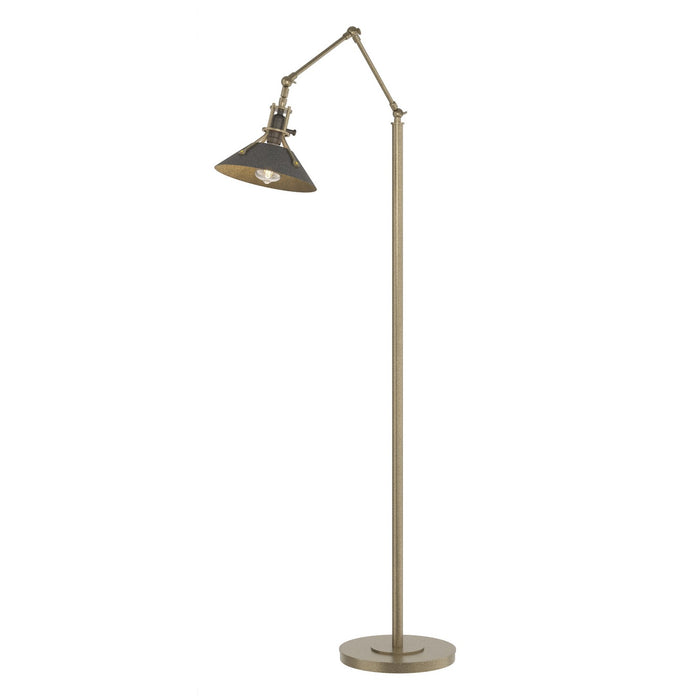 Hubbardton Forge 242215-SKT-84-20 One Light Floor Lamp, Soft Gold