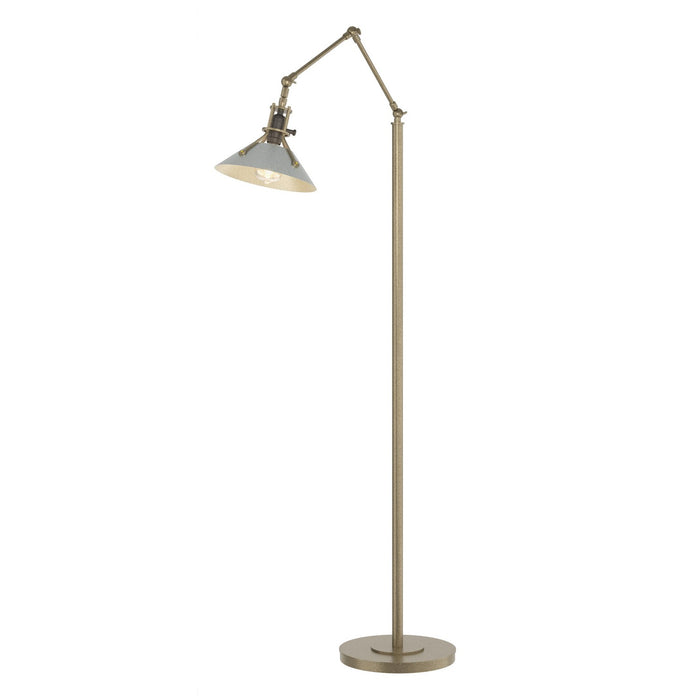 Hubbardton Forge 242215-SKT-84-82 One Light Floor Lamp, Soft Gold