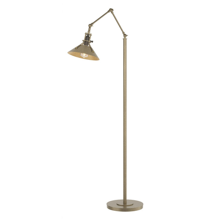 Hubbardton Forge 242215-SKT-84-84 One Light Floor Lamp, Soft Gold