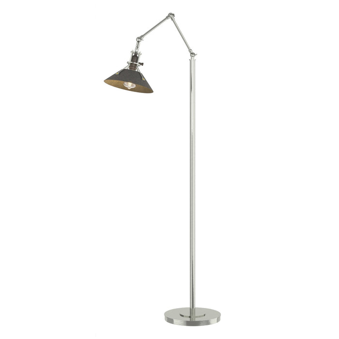 Hubbardton Forge 242215-SKT-85-20 One Light Floor Lamp, Sterling