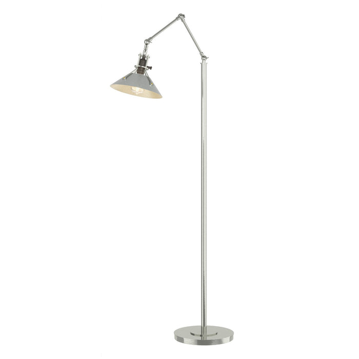 Hubbardton Forge 242215-SKT-85-82 One Light Floor Lamp, Sterling