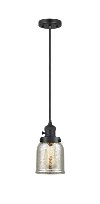 Innovations 201CSW-BK-G58 One Light Mini Pendant, Matte Black