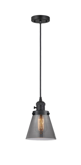 Innovations 201CSW-BK-G63 One Light Mini Pendant, Matte Black