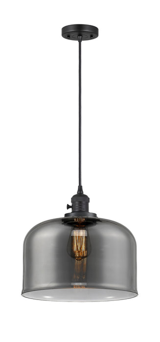 Innovations 201CSW-BK-G73-L One Light Mini Pendant, Matte Black