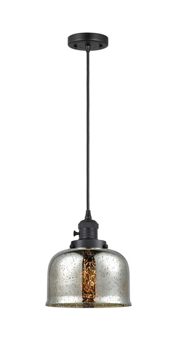 Innovations 201CSW-BK-G78 One Light Mini Pendant, Matte Black