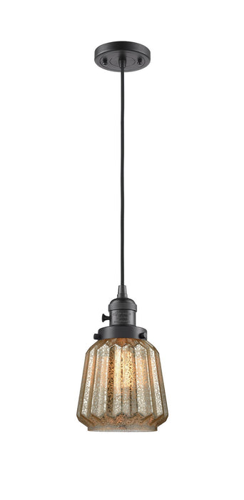 Innovations 201CSW-OB-G146 One Light Mini Pendant, Oil Rubbed Bronze