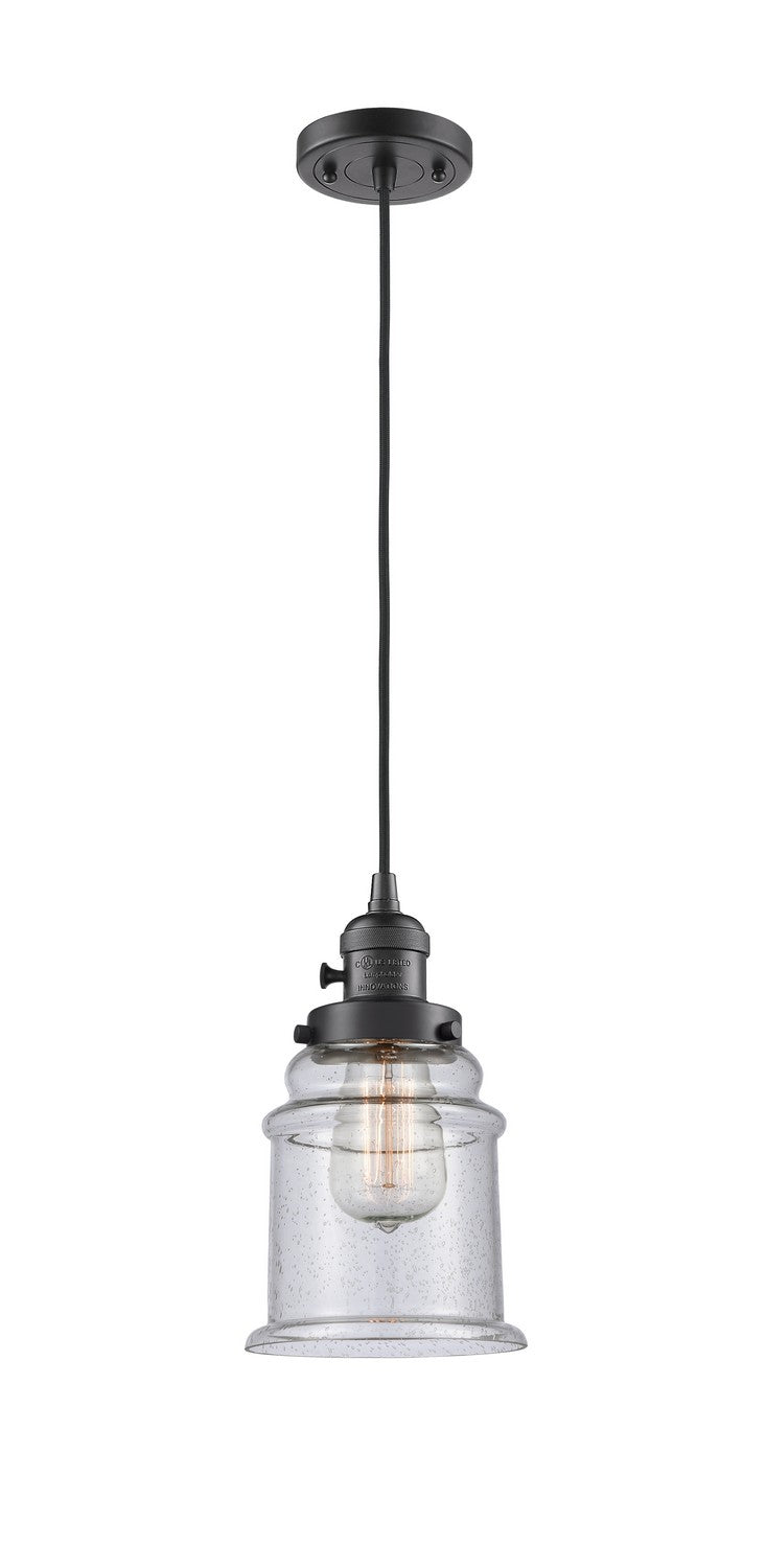 Innovations 201CSW-OB-G184 One Light Mini Pendant, Oil Rubbed Bronze