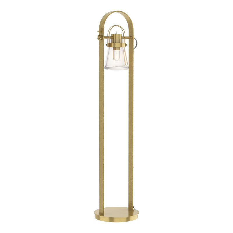 Hubbardton Forge 247810-SKT-86-ZM0467 One Light Floor Lamp, Modern Brass