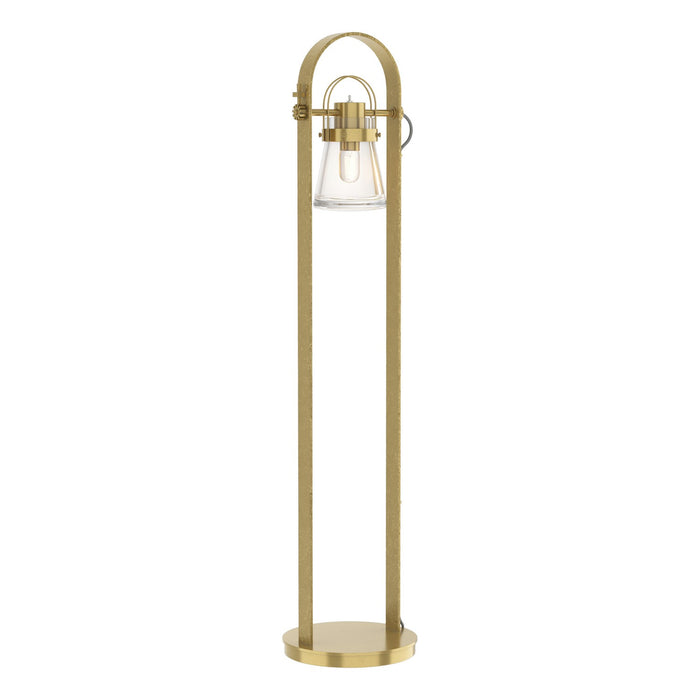 Hubbardton Forge 247810-SKT-86-ZM0467 One Light Floor Lamp, Modern Brass
