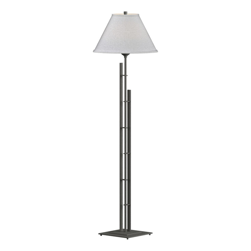 Hubbardton Forge 248421-SKT-20-SJ1955 One Light Floor Lamp, Natural Iron