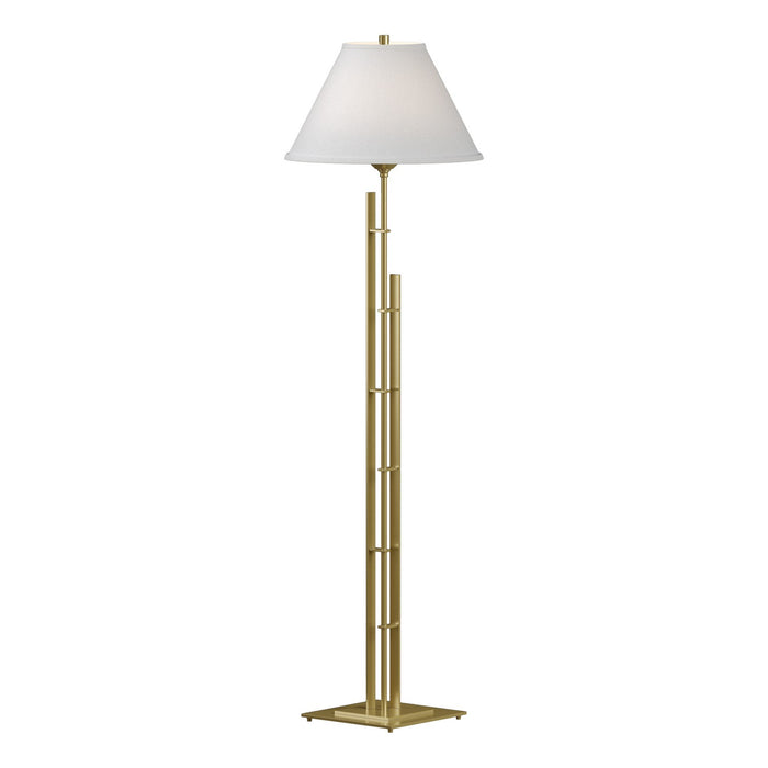 Hubbardton Forge 248421-SKT-86-SF1955 One Light Floor Lamp, Modern Brass