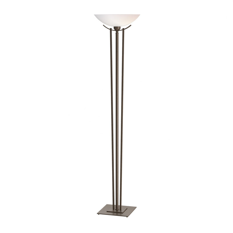Hubbardton Forge 249642-SKT-05-GG0024 One Light Torchiere, Bronze
