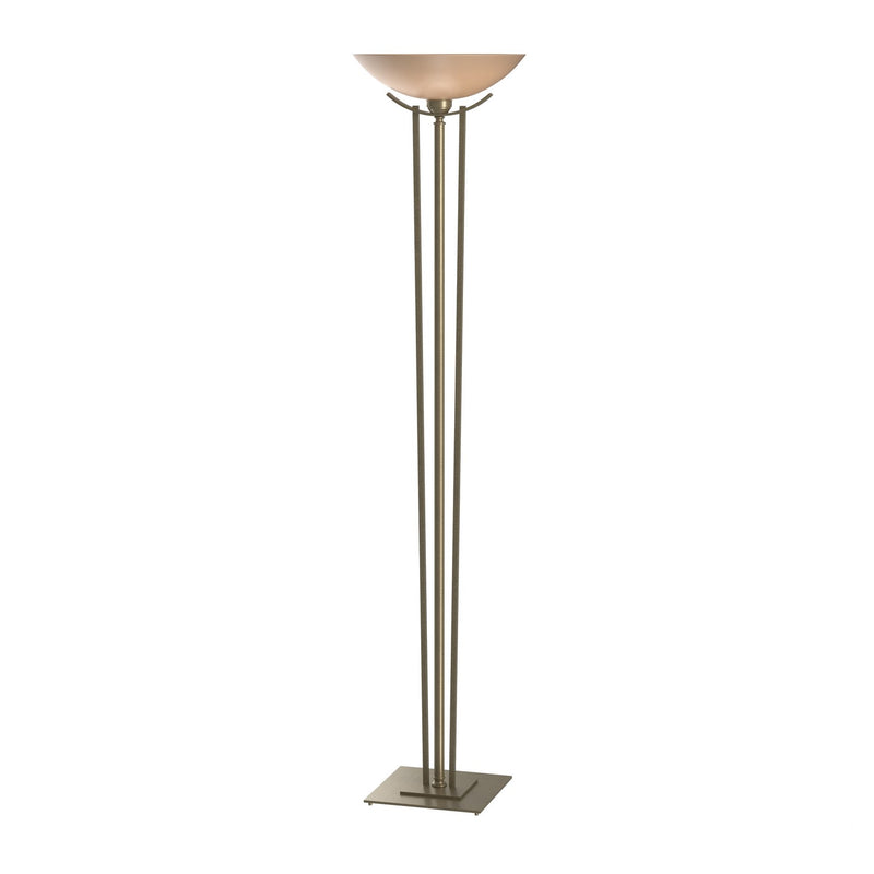 Hubbardton Forge 249642-SKT-84-SS0024 One Light Torchiere, Soft Gold