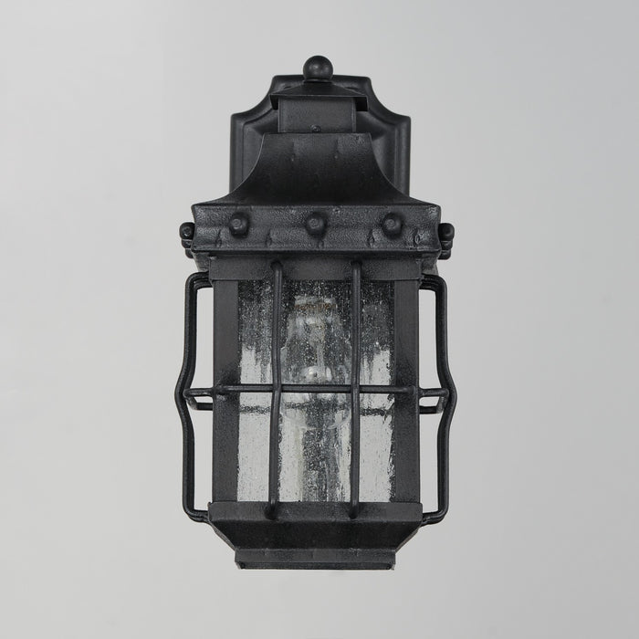 Maxim 30081CDCF One Light Outdoor Wall Lantern, Country Forge