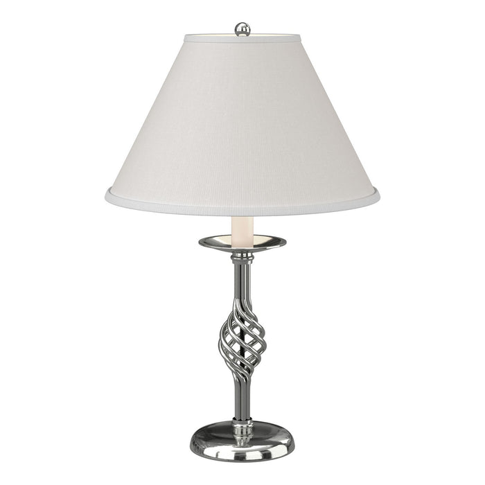Hubbardton Forge 265001-SKT-85-SF1555 One Light Table Lamp, Sterling