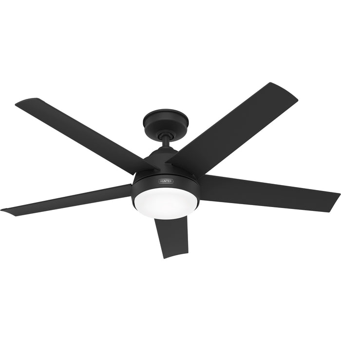 Hunter 52589 52" Ceiling Fan, Matte Black
